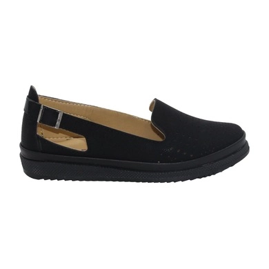 Mergenshoes Esa 027 Siyah Rahat Taban Kadın Günlük Ayakkabı