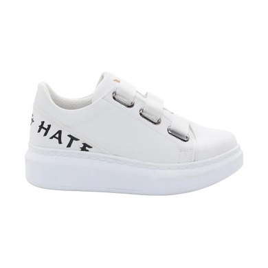 Mergenshoes 0328 Beyaz Dikişli Günlük Kadın Spor Ayakkabı