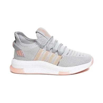 Mergenshoes Axs Buz Pudra Günlük Triko Kadın Spor Ayakkabı 