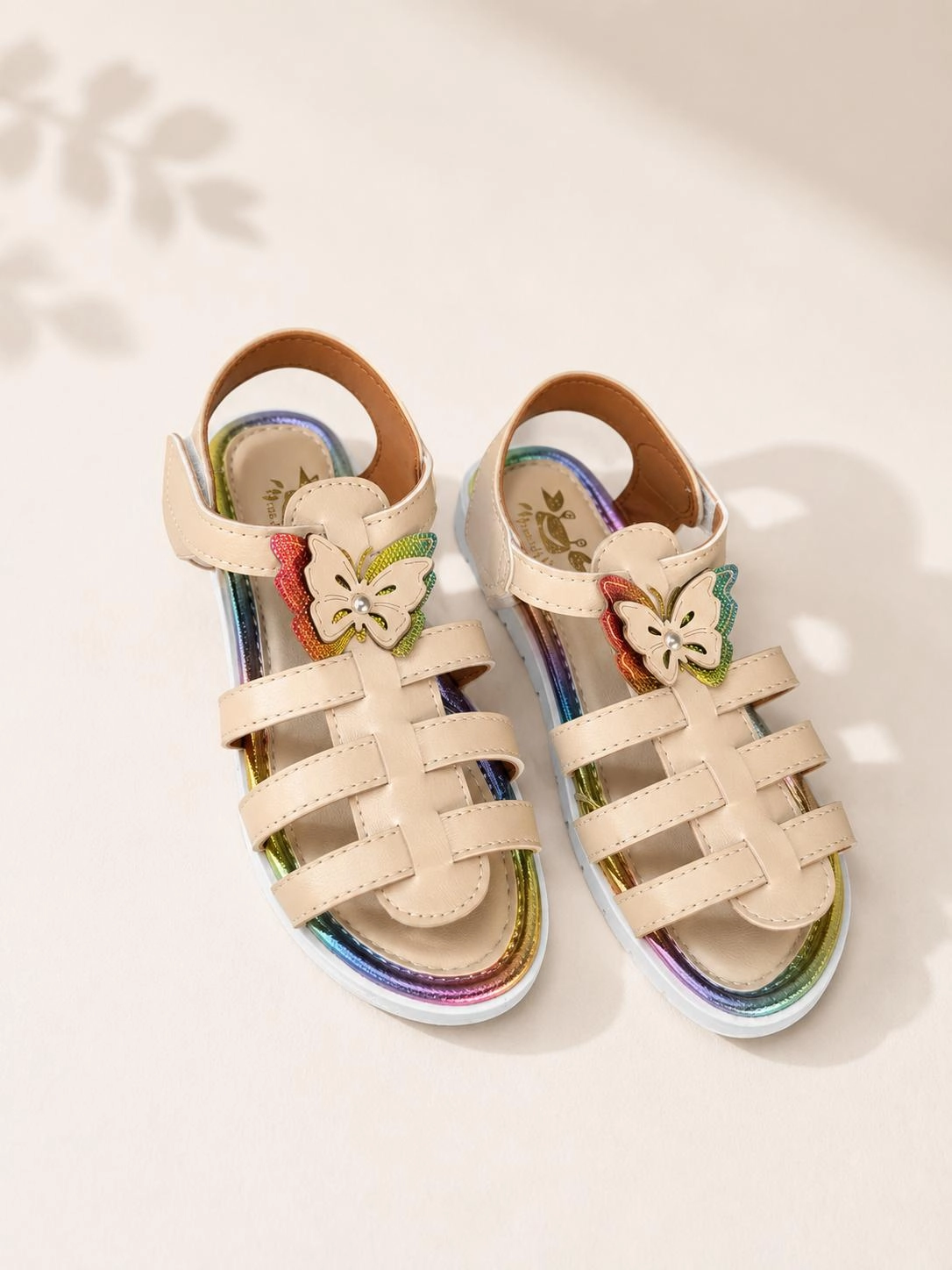 MRGNB981 - Mergenshoes BF983 Bej Renkli Günlük Kız Çocuk