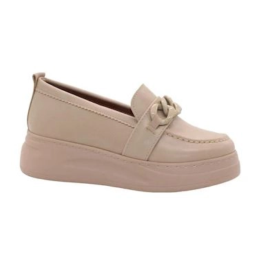 Mergenshoes Bf0775 Ten Yüksek Taban Kadın Günlük Ayakkabı
