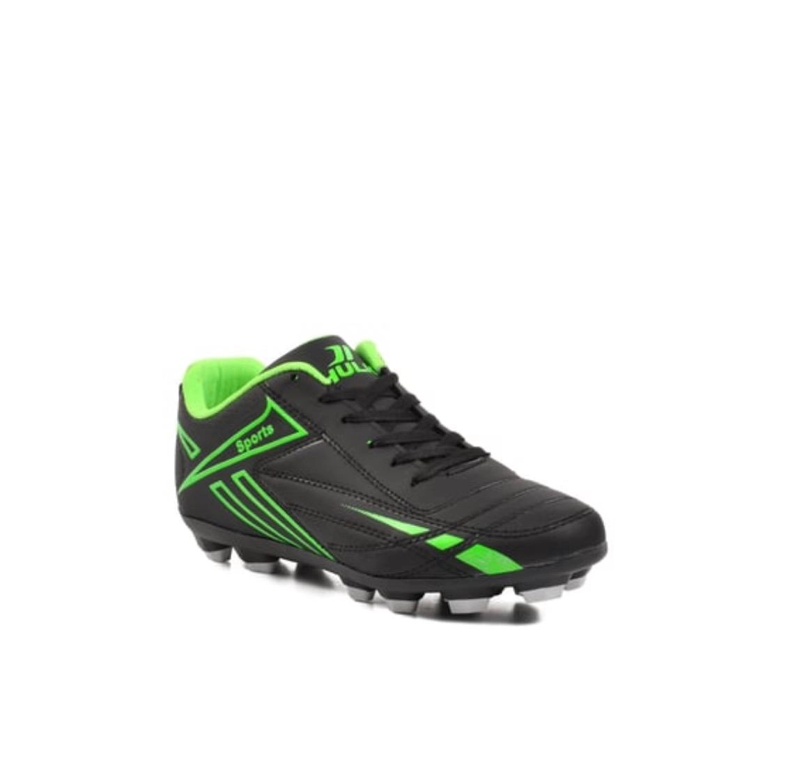 Mergenshoes Hlk Siyah Sarı Krampon Erkek Futbol Spor Ayakkabı