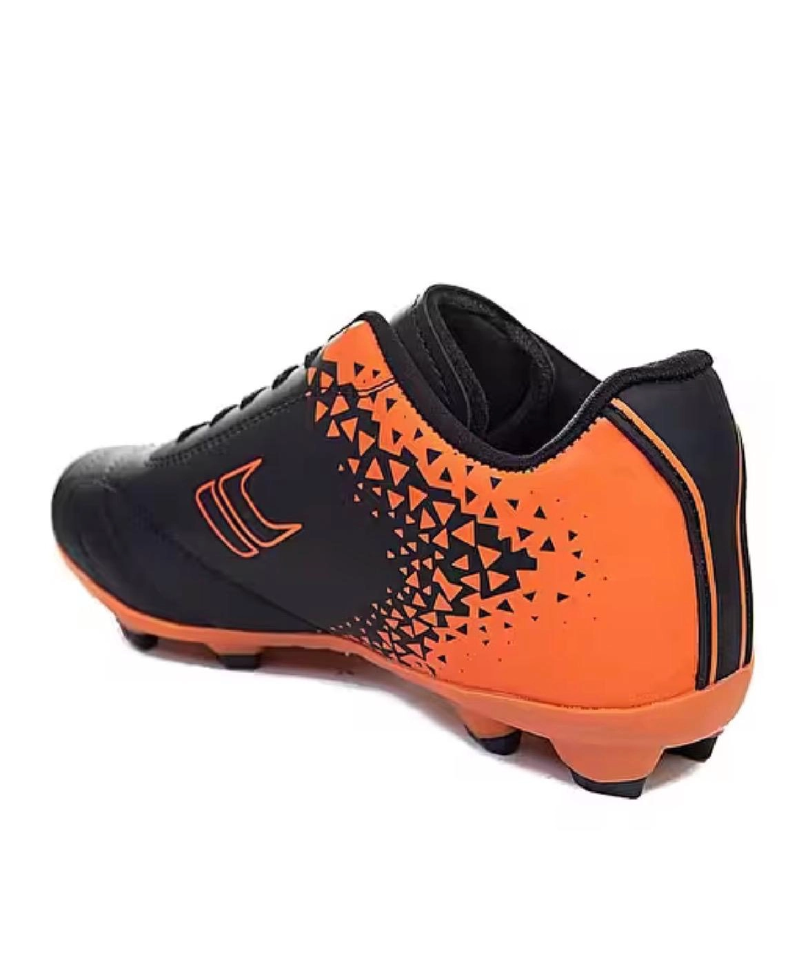Mergenshoes Hlk Siyah Turuncu Krampon Erkek Futbol Spor Ayakkabı