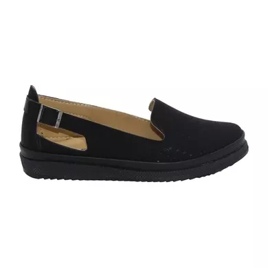 Mergenshoes Esa 027 Siyah Rahat Taban Kadın Günlük Ayakkabı