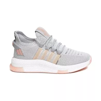 Mergenshoes Axs Buz Pudra Günlük Triko Kadın Spor Ayakkabı 