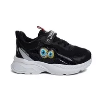Mergenshoes Tws Siyah Buz Fileli Günlük Kız Çocuk Spor Ayakkabı
