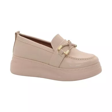 Mergenshoes Bf0985 Ten Yüksek Taban Kadın Günlük Ayakkabı