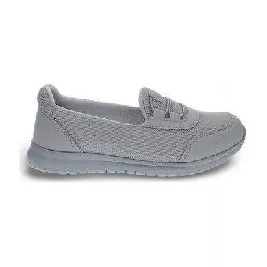 Mergenshoes Flx Buz Gri Günlük Fileli Kadın Babet Spor Ayakkabı