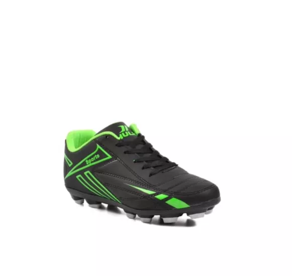 Mergenshoes Hlk Siyah Sarı Krampon Erkek Futbol Spor Ayakkabı