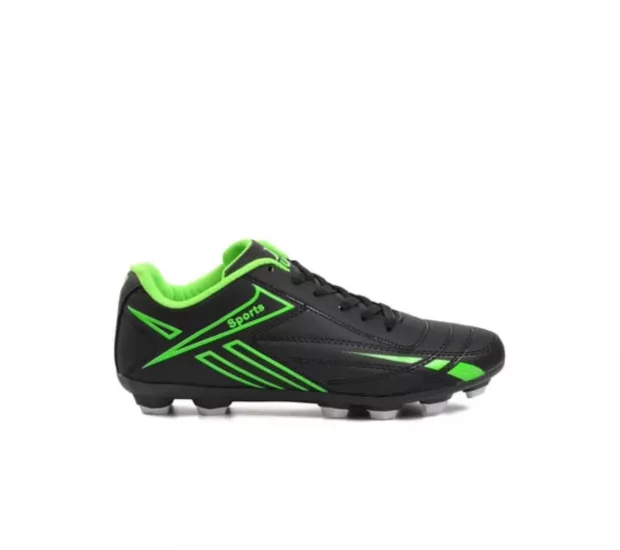 Mergenshoes Hlk Siyah Sarı Krampon Erkek Futbol Spor Ayakkabı