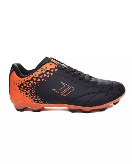 Mergenshoes Hlk Siyah Turuncu Krampon Erkek Futbol Spor Ayakkabı