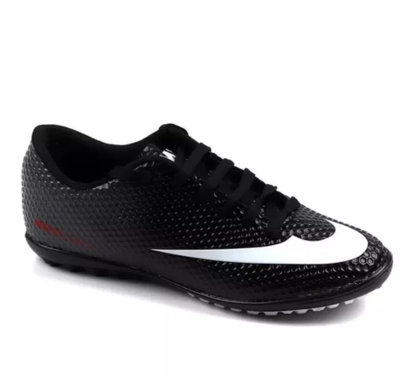 Mergenshoes 401 Siyah Halısaha Erkek Çocuk Futbol Spor Ayakkabı