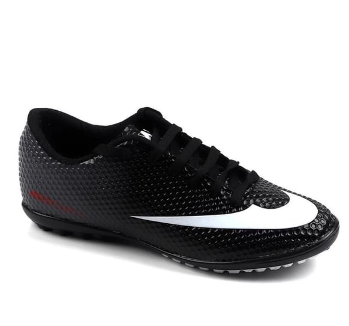 Mergenshoes 401 Siyah Halısaha Erkek Çocuk Futbol Spor Ayakkabı